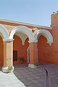 Arequipa, Convent of Santa Catalina de Sena the Silence courtyard